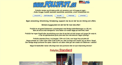 Desktop Screenshot of pollyflyt.se